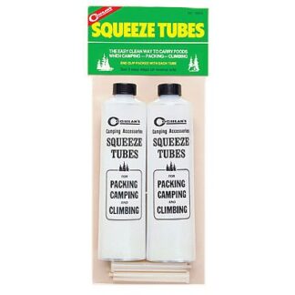 Backpacking Squeeze Tubes.