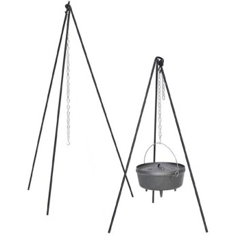 Lodge Tripods With Chain - Wisemen Trading and Supply