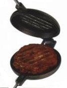 Rome Wilderness Hamburger Griller - Cast Iron