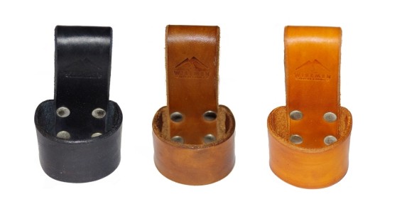 Casstrom Axe Belt Holder Sheath for Axe or Hatchet Brown Leather Construction 