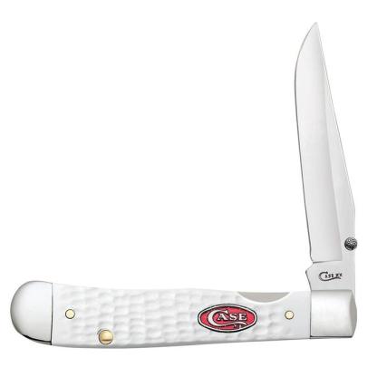 Case & Son Knives - Kickstart White Synthetic Sparxx Trapperlock 60191