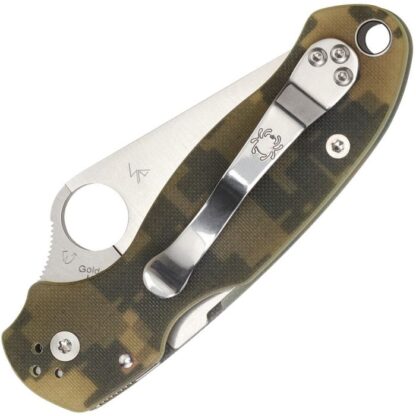 Spyderco Para 3 Satin Blade C223GPCMO - Image 2