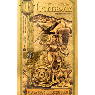 South Dakota Goldbacks