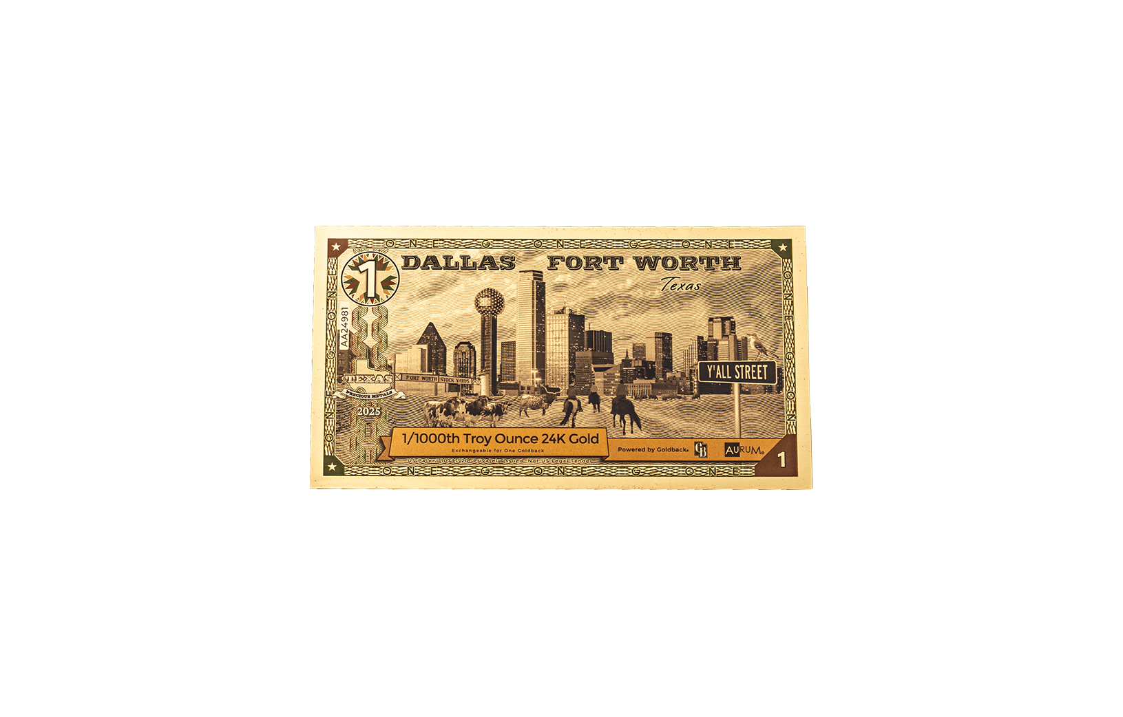 Texas Goldbacks