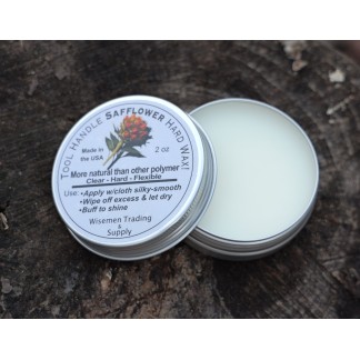 Wisemen Trading Super Safflower Polymer Wax Polish - 2 oz - Made in the USA