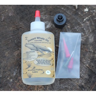 Wisemen Trading Desert Whale Lubricating Fluid Wax 2oz - Made in USA
