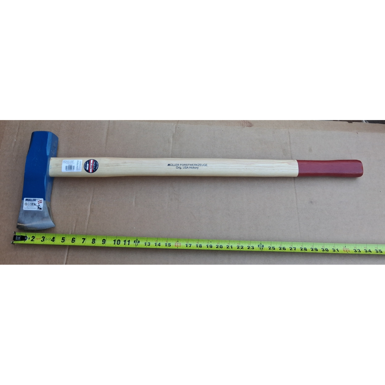 Muller Hand Forged Blue Line10 Pound (5000G) Splitting Maul Made in Austria - Image 4